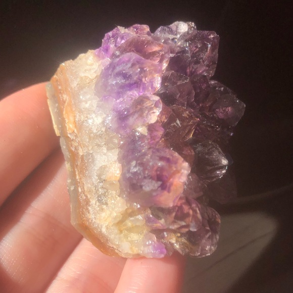 Amethyst Crystal Geode, Raw Amethyst, Crystal Cluster - Picture 9 of 10